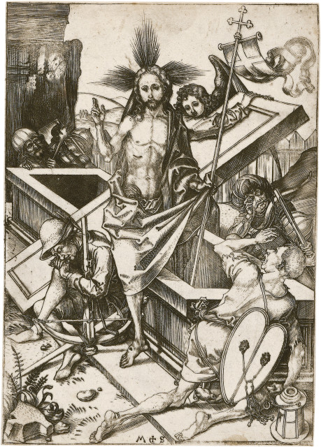 Martin Schongauer : Christi Auferstehung, 1480 - 1483 