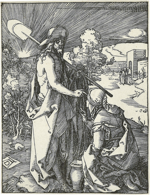 Albrecht Dürer  : Christus erscheint Magdalena , Um 1510 