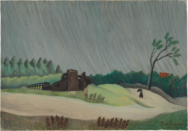 Henri Rousseau  : Un matin de pluie , Um 1896-1897 