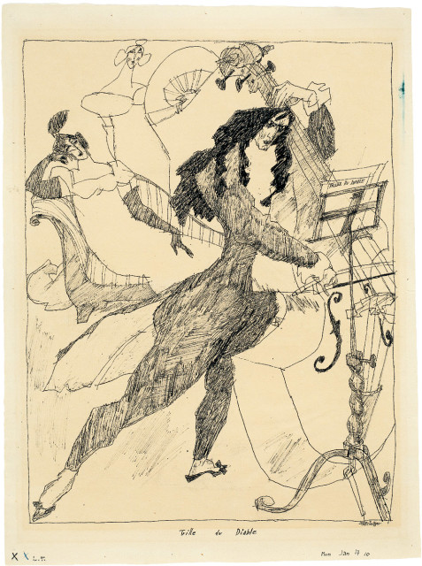 Lyonel Feininger : Trille du Diable, 1910 