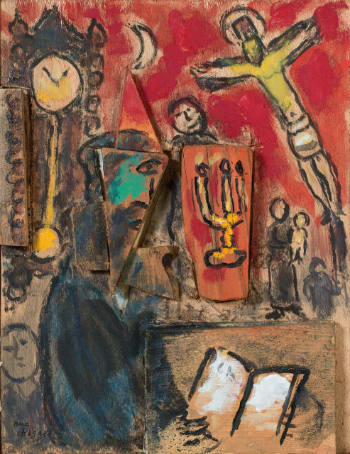 Marc Chagall : Où est le jour?, 1968 