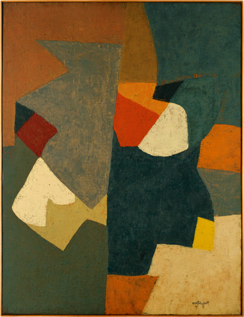 Serge Poliakoff : Composition abstraite, 1953 