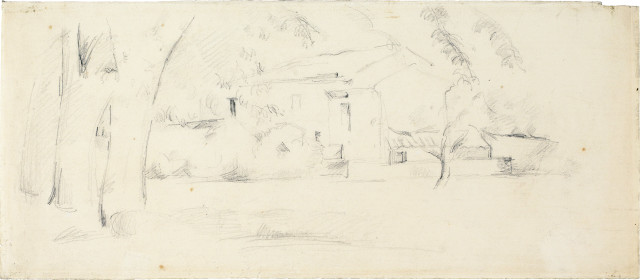 Paul Cézanne : Au jardin du Jas de Bouffans - Im Garten des ..., 1883-1885 