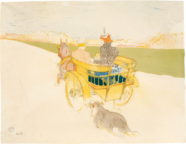 Henri de Toulouse-Lautrec  : Partie de campagne , 1897 
