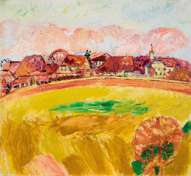 Cuno Amiet  : Oschwand , 1918 