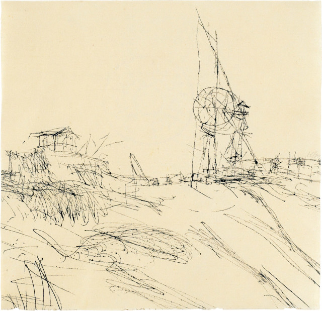 Paul Klee  : Im Steinbruch - Im Steinbruch von  ..., 1910 - Werknummer 1910.104 
