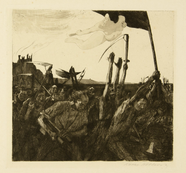 Käthe Kollwitz : Aufruhr, 1899 