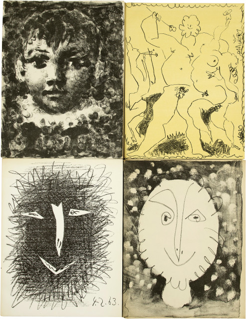 Pablo Picasso : Fernand Mourlot. Picasso Lithographe I-IV, 1949-1964 