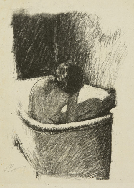 Pierre Bonnard : Le Bain (deuxième planche), Um 1925 