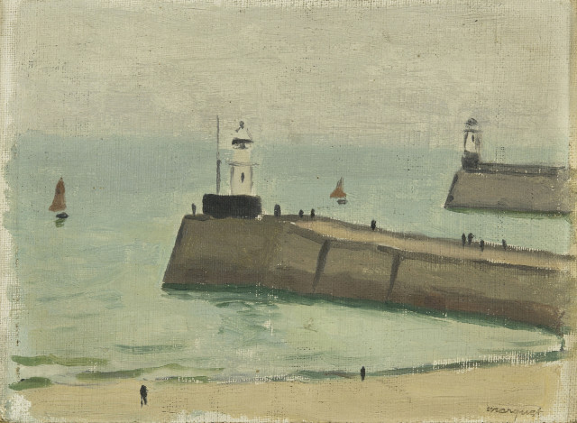 Albert Marquet  : Le Havre, le phare , Um 1907 