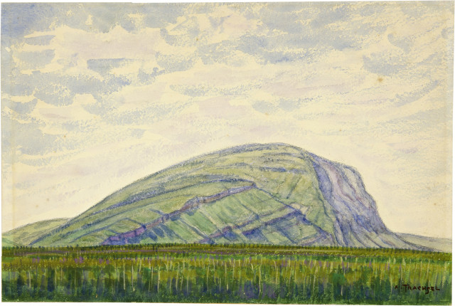 Albert Trachsel : Le Salève, Um 1905-1910 