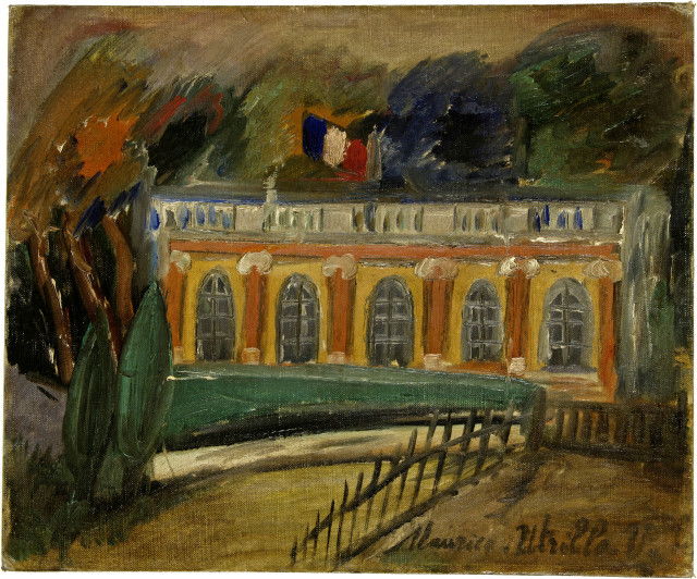 Maurice Utrillo : Le Trianon sous bois, Um 1920 