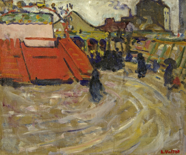 Louis Valtat : Foire et manèges, Um 1892 