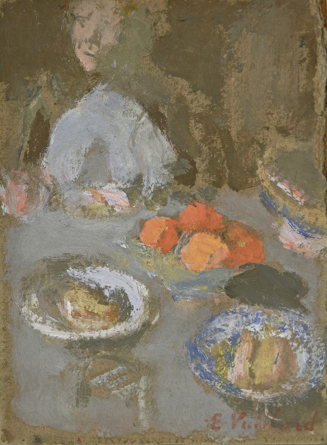 Édouard Vuillard : L'Assiette d'oranges, 1909 