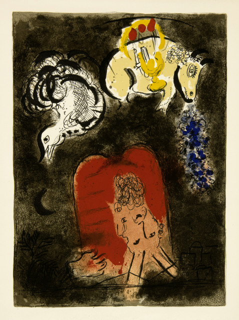 Marc Chagall  : The Story of Exodus , 1966 