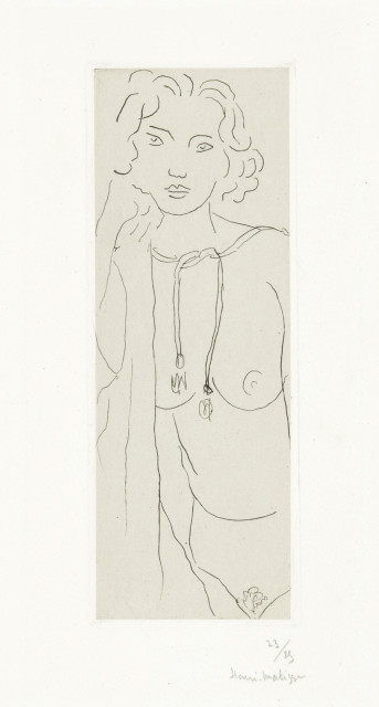 Henri Matisse : Nu debout en peignoir, 1929 
