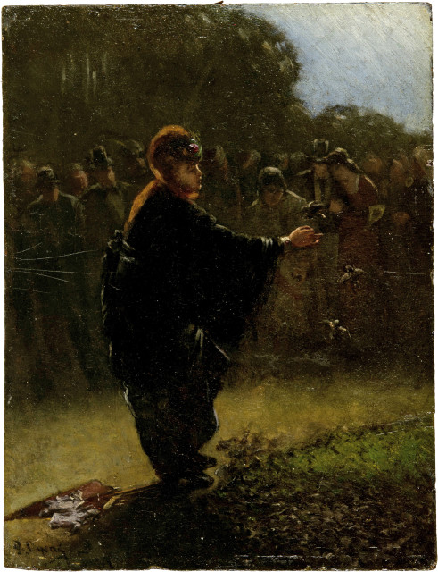 Pieter Oyens : Im Park, 1891 