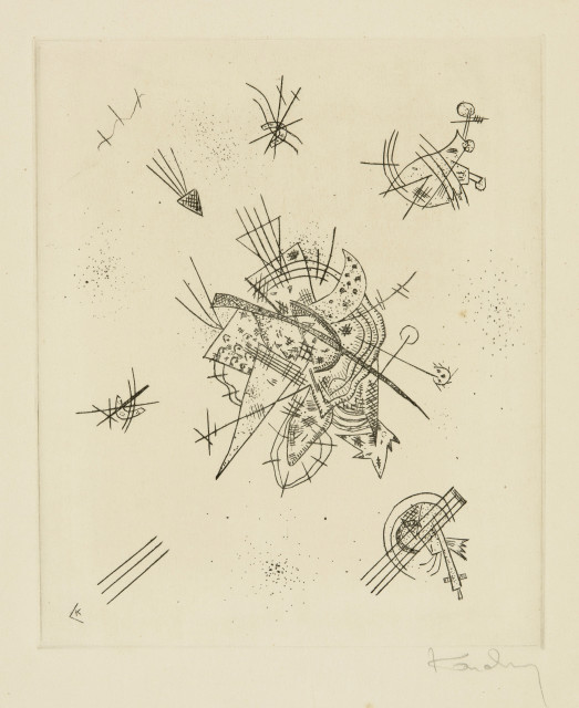 Wassily Kandinsky : Kleine Welten X, 1922 