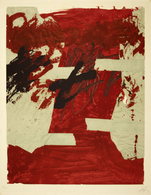 Antoni Tàpies : Ohne Titel, 1975 