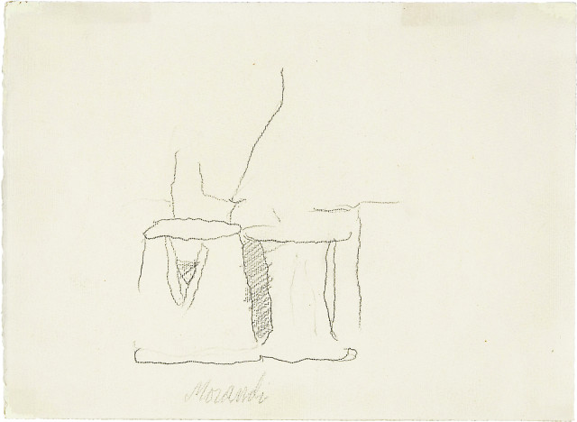 Giorgio Morandi  : Natura morta , 1960 