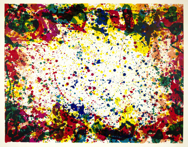 Sam Francis : Five Coral Screen, 1972 