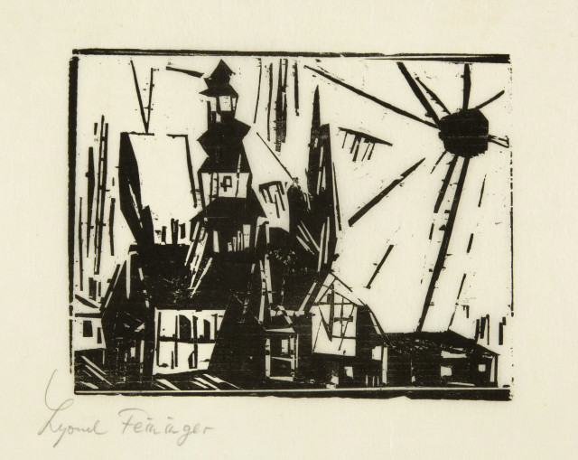 Lyonel Feininger : Troistedt, 1919 