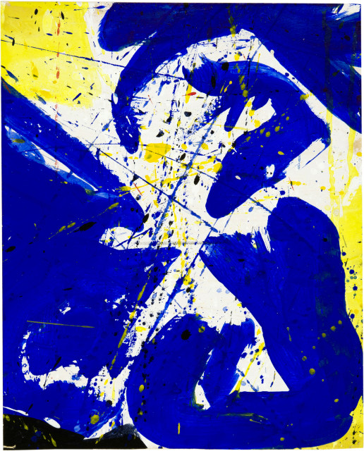 Sam Francis : Blue and Yellow - New York 1959, 1959 
