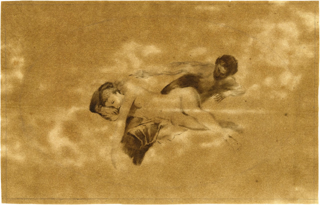 Otto Meyer-Amden : Liebespaar - Kopie nach Watteau, Um 1930 