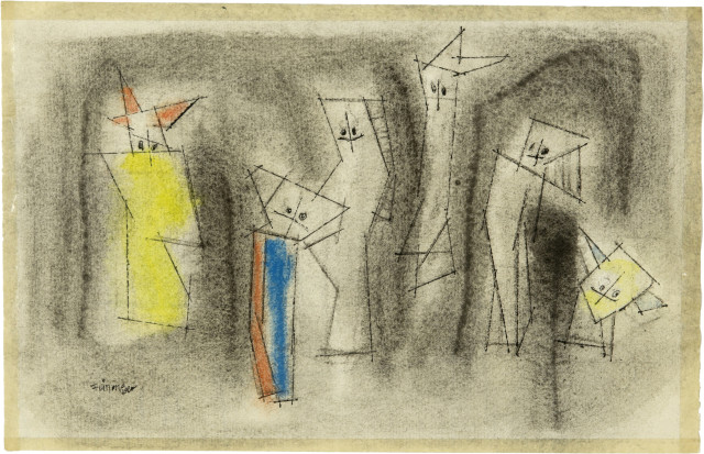 Lyonel Feininger : Ghosties, Um 1954 
