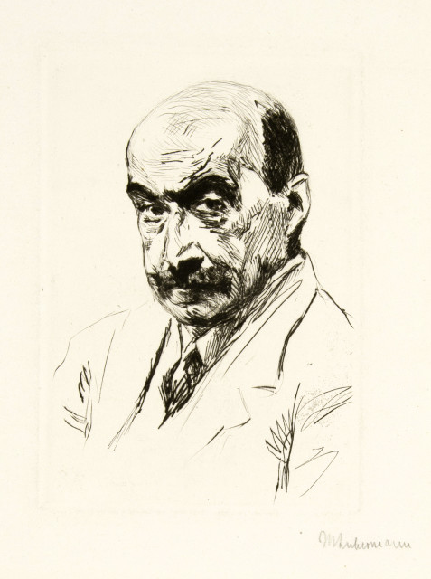 Max Liebermann  : Selbstportrait. - Selbstportrait mit dem Hut  ..., 1911, 1912 und 1924 