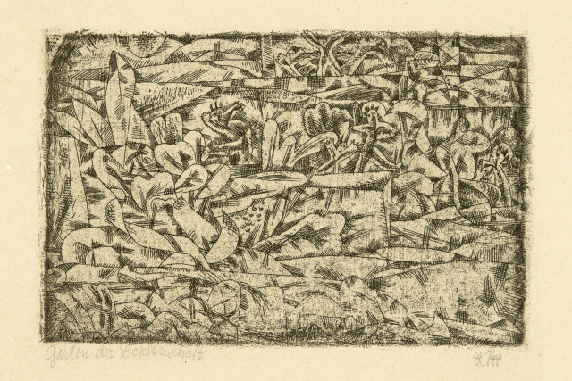 Paul Klee  : Garten der Leidenschaft , 1913 