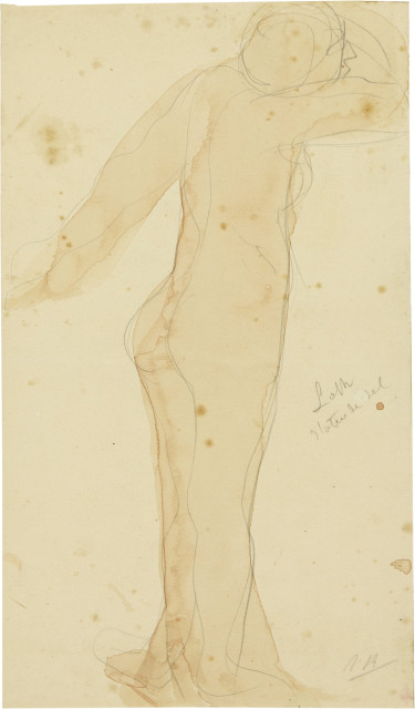 Auguste Rodin : Loth, Statue de sel, Um 1900 