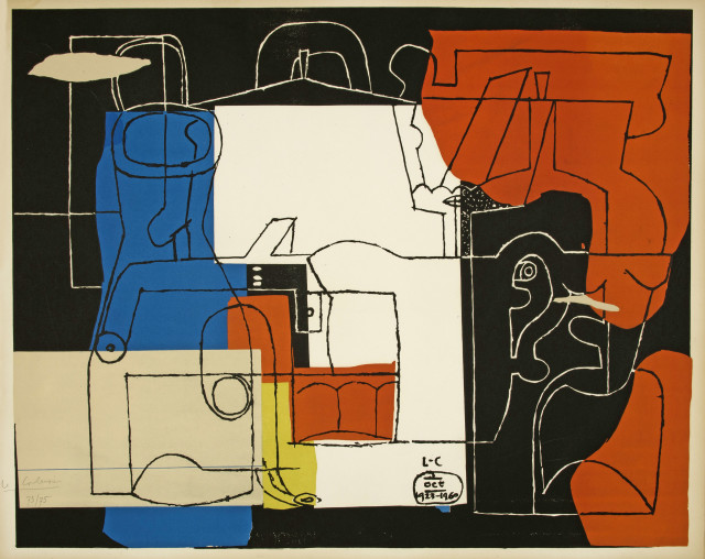 Le Corbusier  : Bouteilles , Oktober 1960 