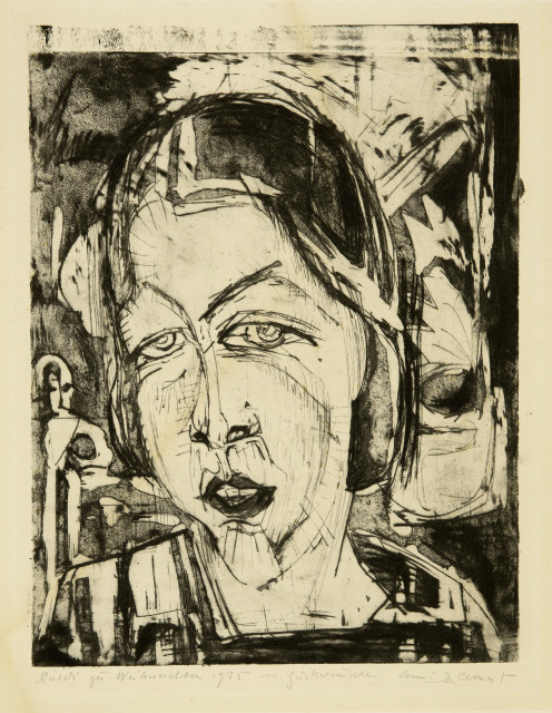 Albert Müller : Ursulina II, 1925 