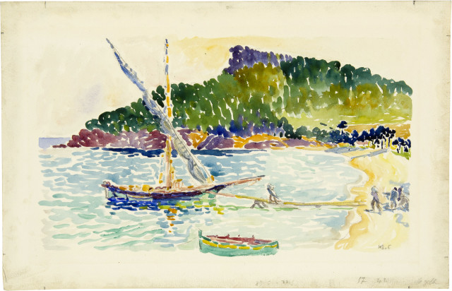 Henri-Edmond Cross : Le Port, Um 1903 