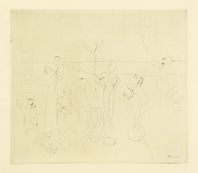 Pablo Picasso  : Les Saltimbanques , 1905 