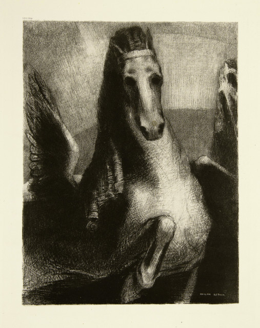 Odilon Redon : L’Aile, 1893 