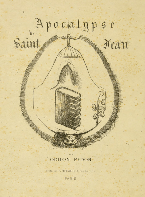 Odilon Redon : Apocalypse de Saint-Jean, 1899 