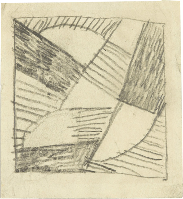 Otto Freundlich : Croquis - Étude pour une encre ou une ..., Um 1936/1939 