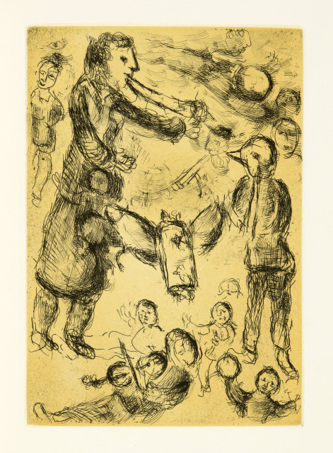 Marc Chagall : Psaumes de David. Eaux-fortes originales de ..., 1979 