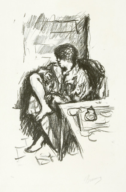 Pierre Bonnard : La Toilette assise, 1925 