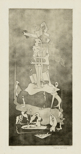 Yves Tanguy : Ohne Titel, 1938 