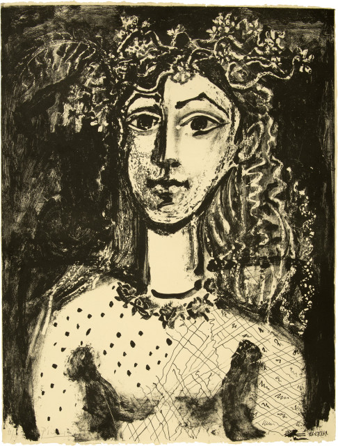 Pablo Picasso : Jeune fille inspirée par Cranach, 1949 
