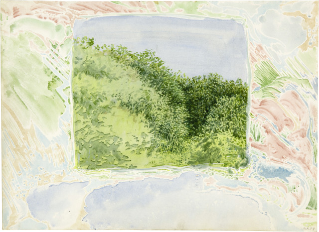 Markus Raetz  : Landschaft , 1975 