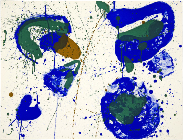 Sam Francis : Hurrah for the Red, White, and Blue, Variant ..., 1961 