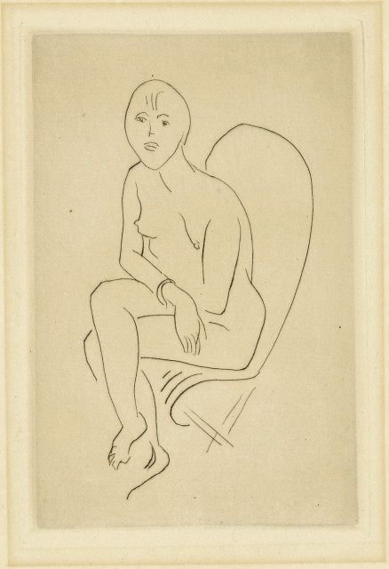 Henri Matisse : Nu au bracelet, 1913/1914 