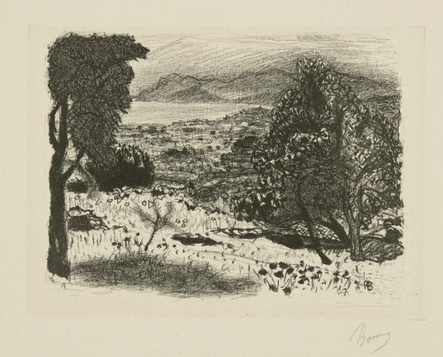 Pierre Bonnard : Paysage du Midi, 1925 