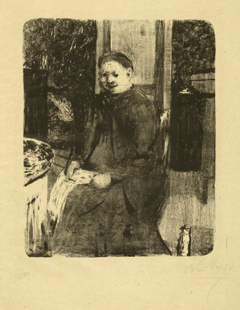 Édouard Vuillard : La Mère du peintre, Um 1895 