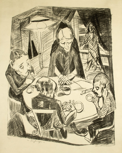 Max Beckmann : Der Hunger, 1919 