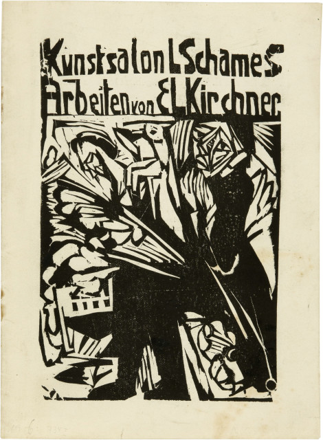 Ernst Ludwig Kirchner : Kunstsalon L. Schames. Arbeiten von E. L. ..., 1916 